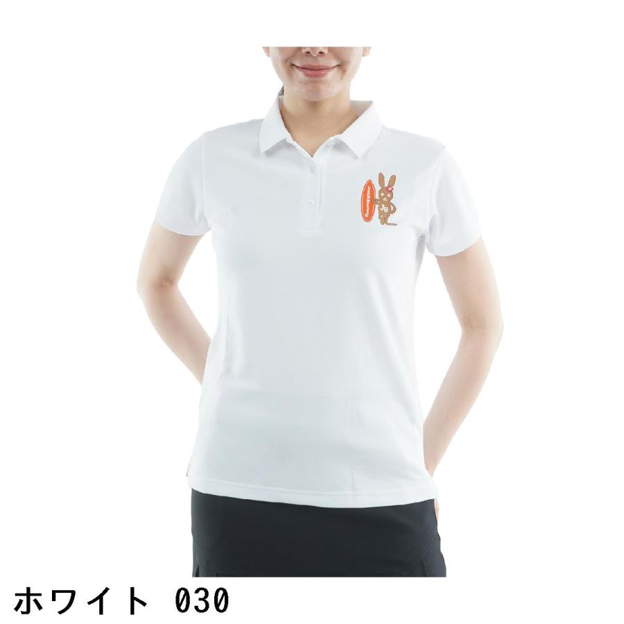 Jack Bunny!!（ジャックバニー） ASEIYARN 半袖ポロシャツ レディス