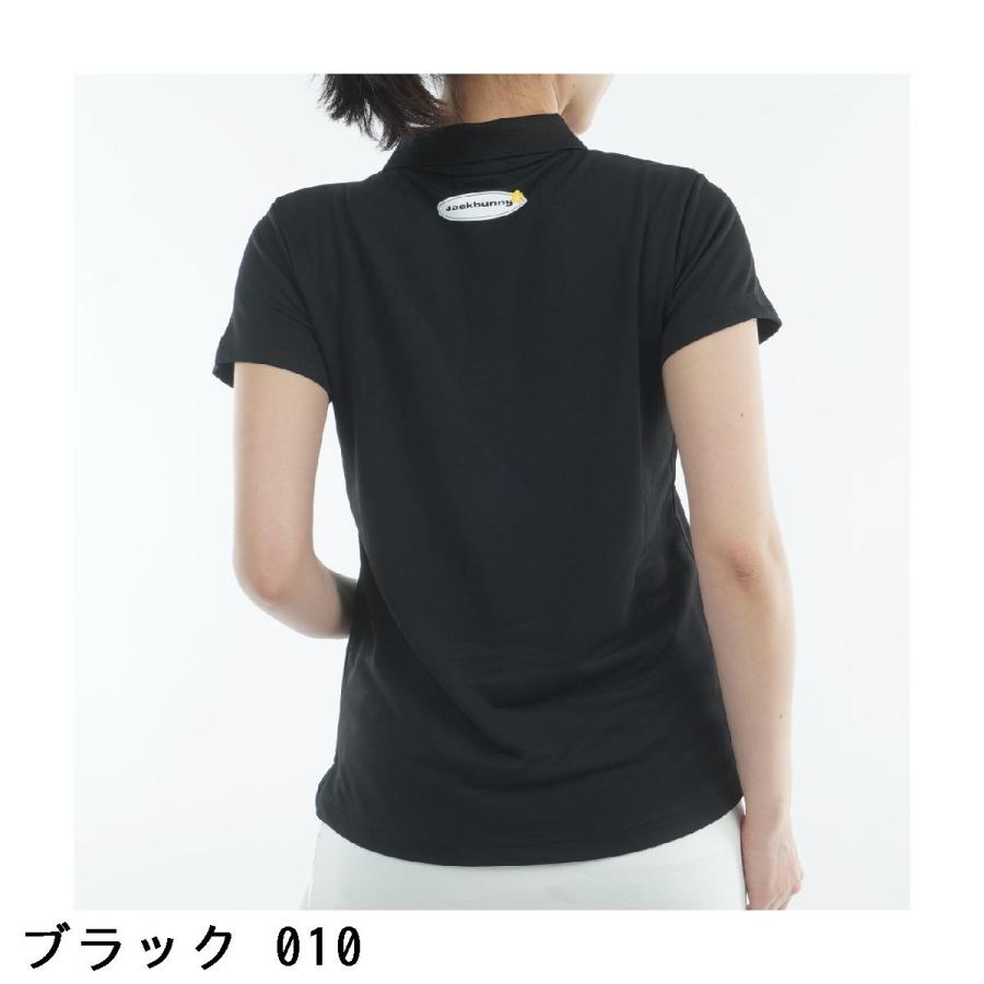 Jack Bunny!!（ジャックバニー） ASEIYARN 半袖ポロシャツ レディス