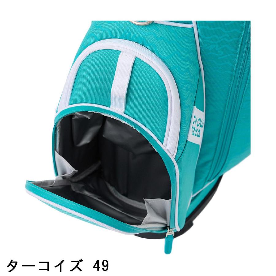 新品 JUN&ROPE キャディバッグ ウェーブボーダー柄 2026年モデル JUN&ROPE'（ジュンアンドロペ） ジュン アンド ロペ JUN & ROPE