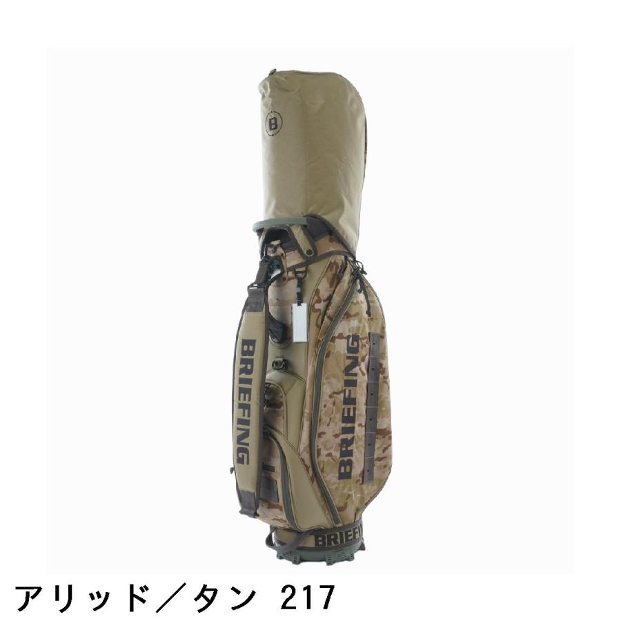 BRIEFING CR-5 ゴルフ キャディバッグ カモフラージュ BRIEFING GOLF（ブリーフィングゴルフ） ブリーフィング BRIEFING CR-5