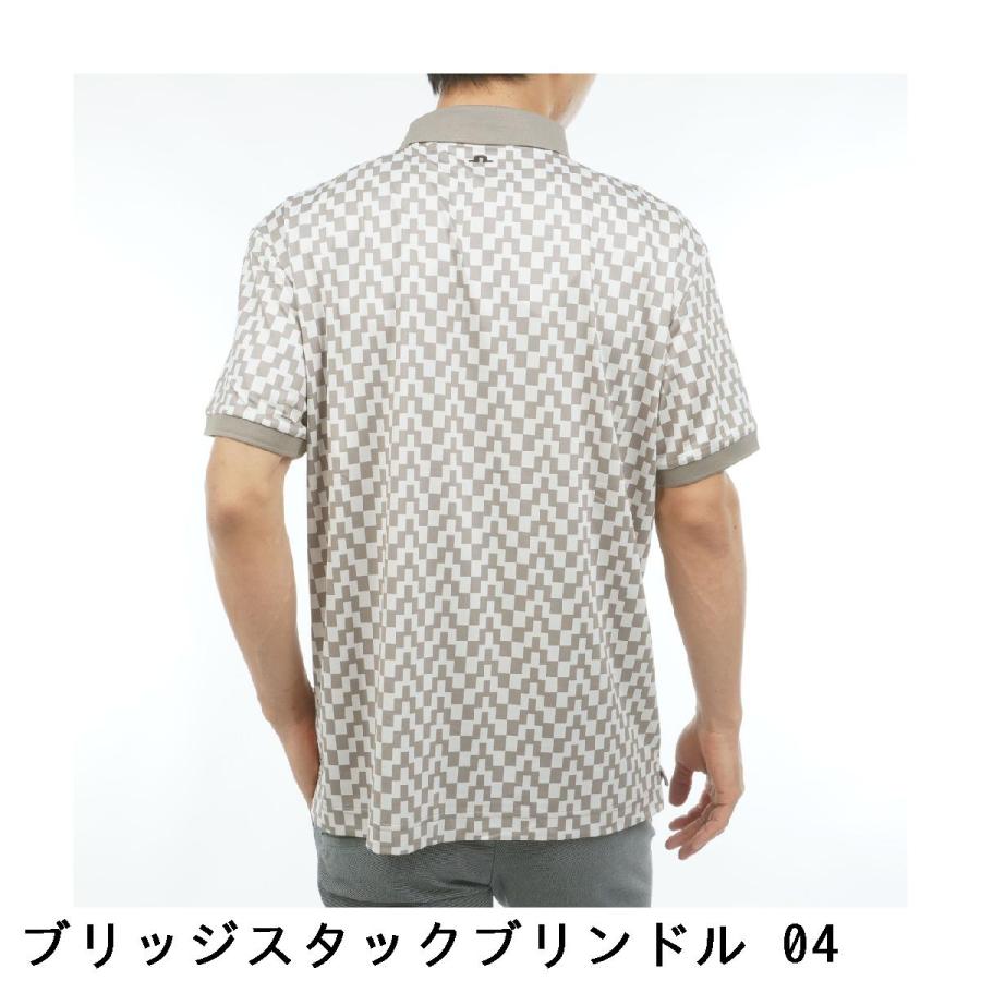 s*o様 Jリンドバーグビッグロゴ×プリント半袖シャツL J.LINDEBERG（ジェイリンドバーグ） J.リンドバーグ J.LINDEBERG Tour