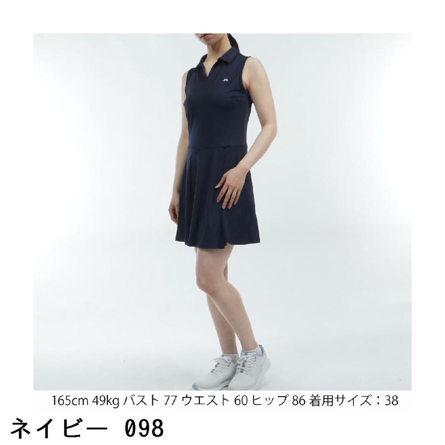【新品未使用タグ付き】ジェイリンドバーグ ゴルフワンピース ネイビーポロシャツ J.LINDEBERG（ジェイリンドバーグ） J.リンドバーグ J.LINDEBERG Dana