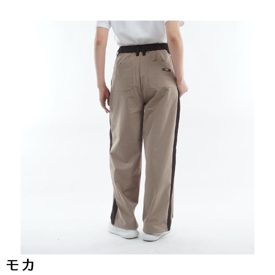 カッパ Kappa ストレッチ 裾ドローコードワイドパンツ レディスの画像