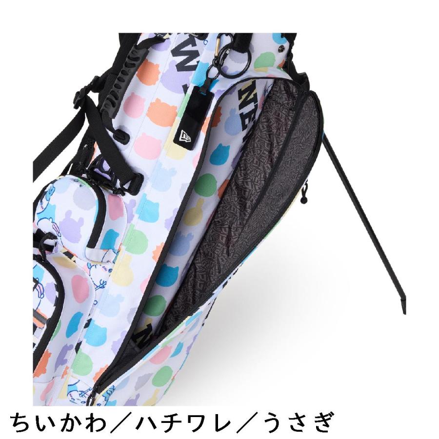 NEW ERA(ニューエラ) GF STAND CADDIE BAG NEW ERA（ニューエラ） ちいかわ GF スタンドキャディバッグ : GDO
