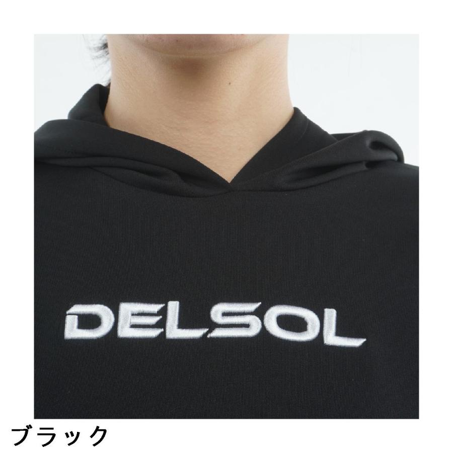 デルソルゴルフ DELSOL GOLF サテンライン フーディー＆スカート