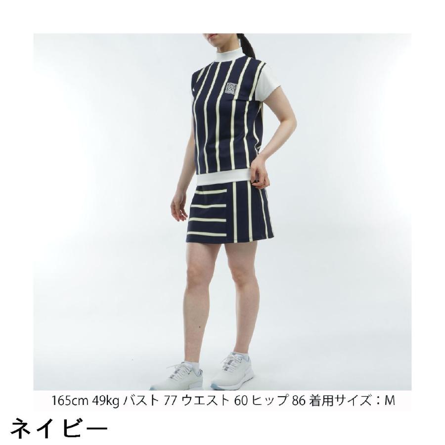 デルソルゴルフ DELSOL GOLF ストレッチ ポンチ ストライプ柄