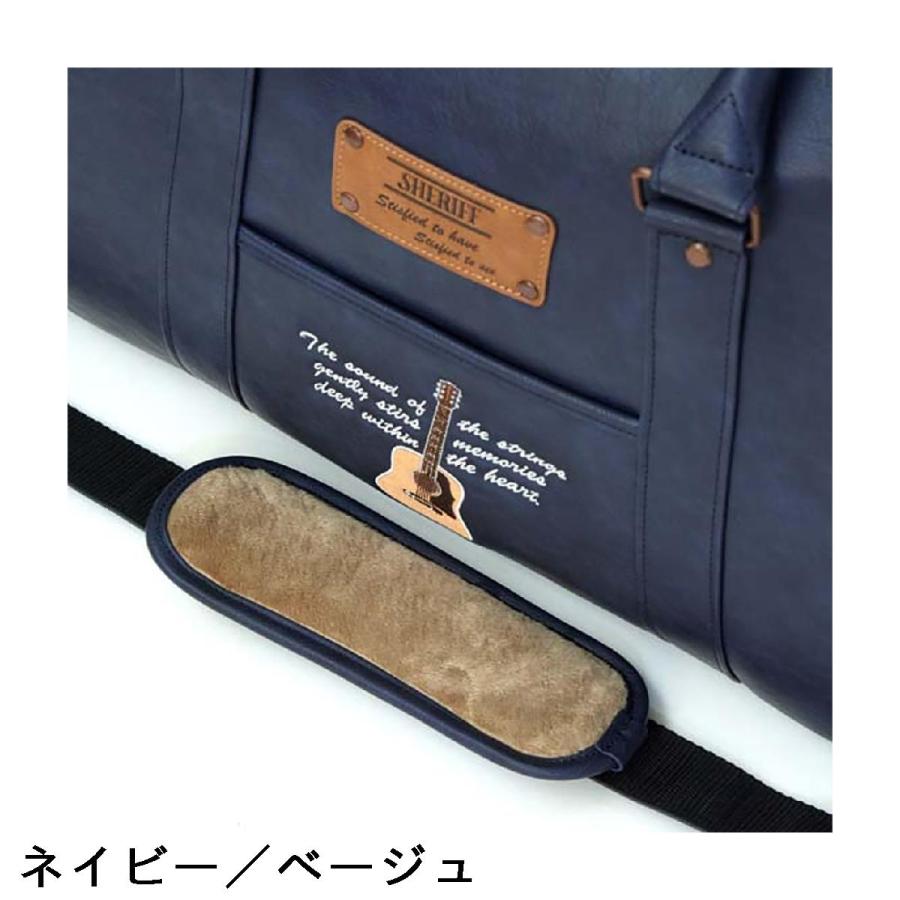 サンプル SHERIFF シェリフゴルフ ミュージック 限定ボストンバッグ BE SHERIFF（シェリフ） ミュージックシリーズ 2WAY ボストンバッグ : GDO