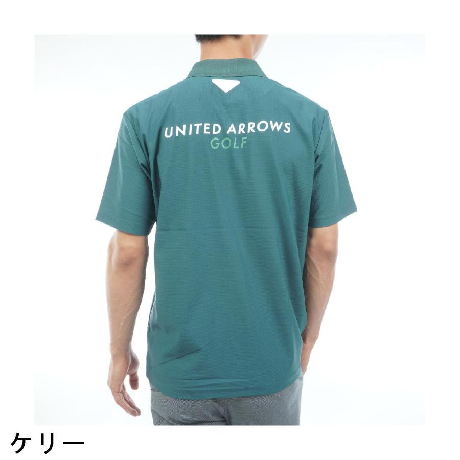 ユナイテッドアローズ UNITED ARROWS GOLF バックプリント メッシュ