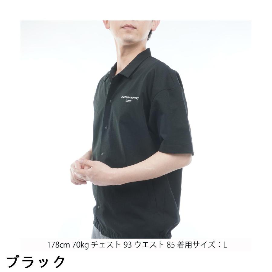 ユナイテッドアローズ UNITED ARROWS GOLF ストレッチ メッシュ半袖