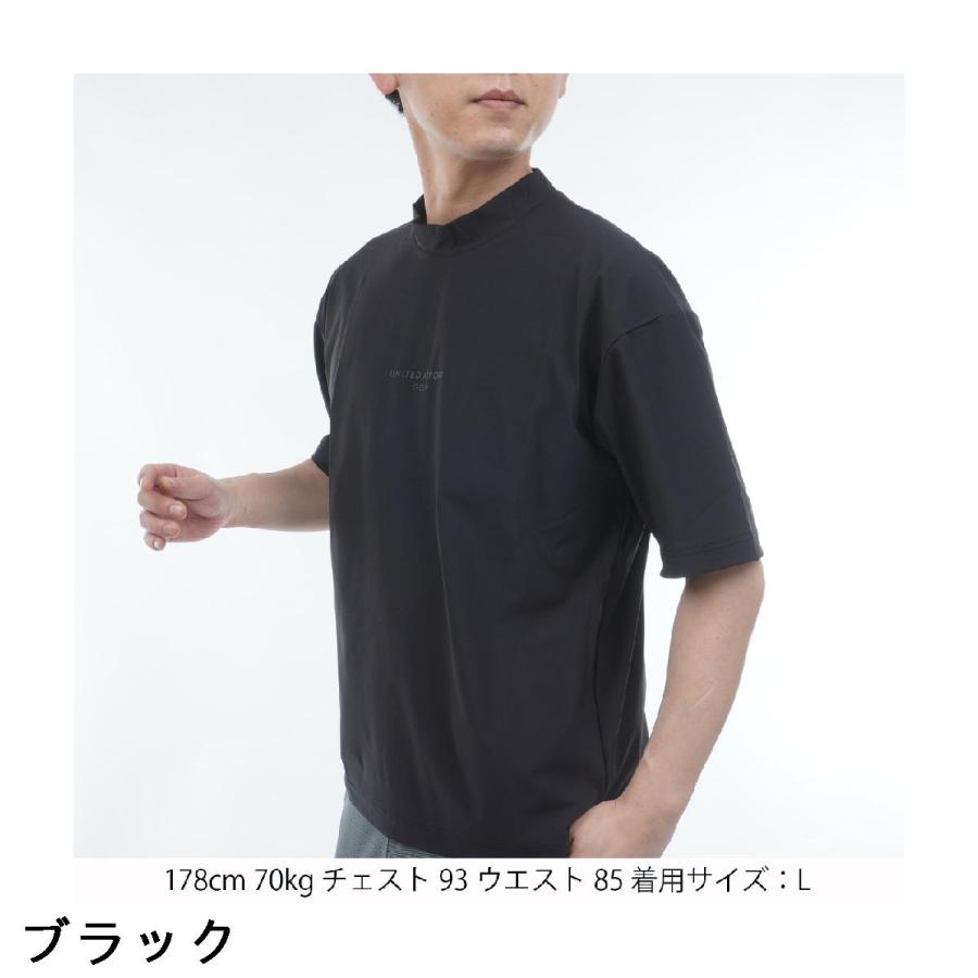ユナイテッドアローズ UNITED ARROWS GOLF ストレッチ モックネック