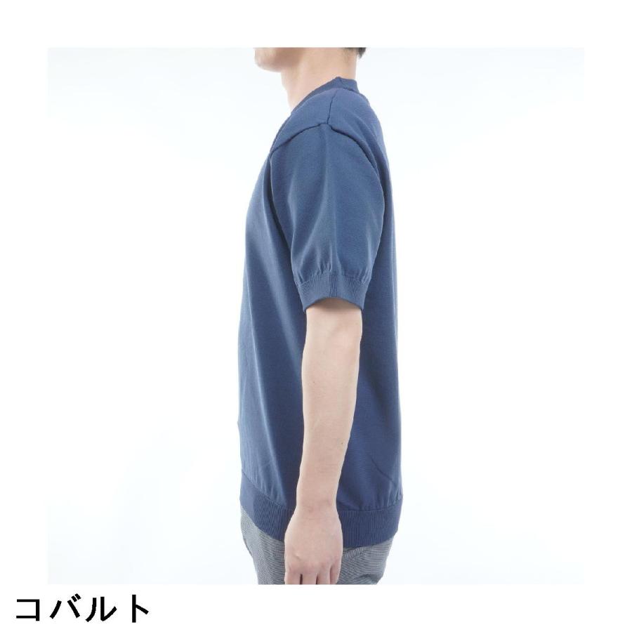 ユナイテッドアローズ UNITED ARROWS GOLF モックネック半袖セーター