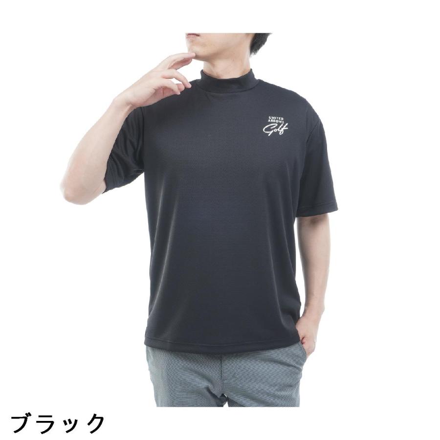ユナイテッドアローズ UNITED ARROWS GOLF モックネック半袖シャツ
