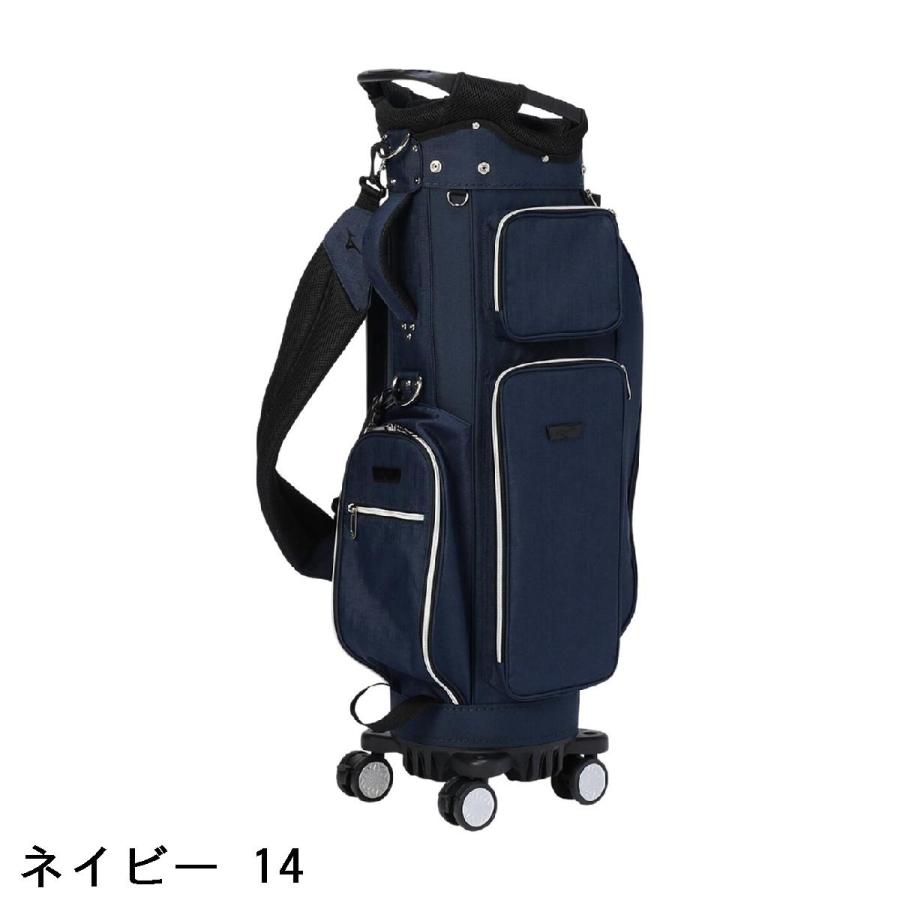 MIZUNO（ミズノ） MIZUNO 4輪キャスター付き キャディバッグ : GDO