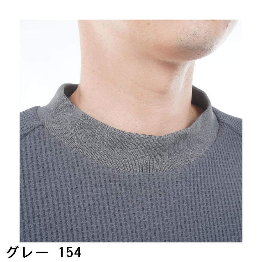 ONOFF（オノフ） ストレッチ 半袖モックネックシャツ : GDOゴルフ