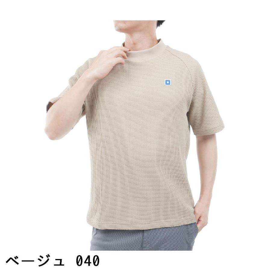 ONOFF（オノフ） ストレッチ 半袖モックネックシャツ : GDOゴルフ