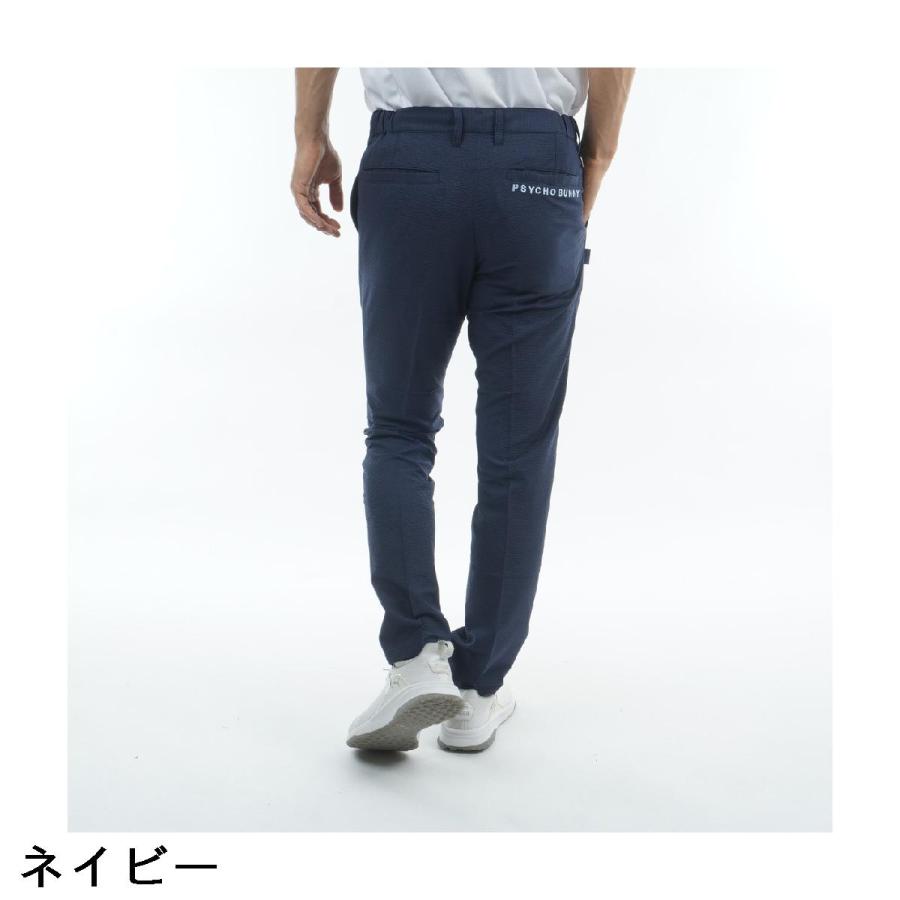 サイコバニーゴルフ　ファイブポケットパンツ　ブルー×ネイビー　サイズM Psycho Bunny（サイコバニー） PSYCHO BUNNY GOLF ニューエラドット