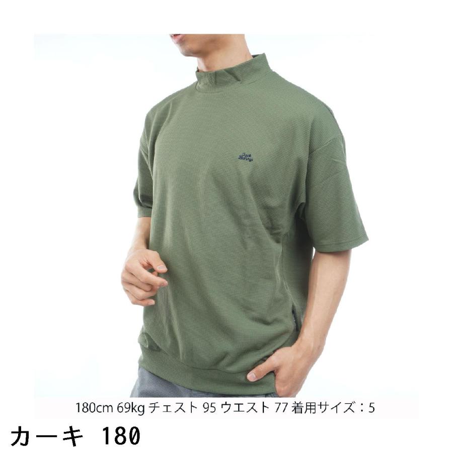 Jack Bunny!!（ジャックバニー） RAYBLOCK ドライワッフル 半袖モック