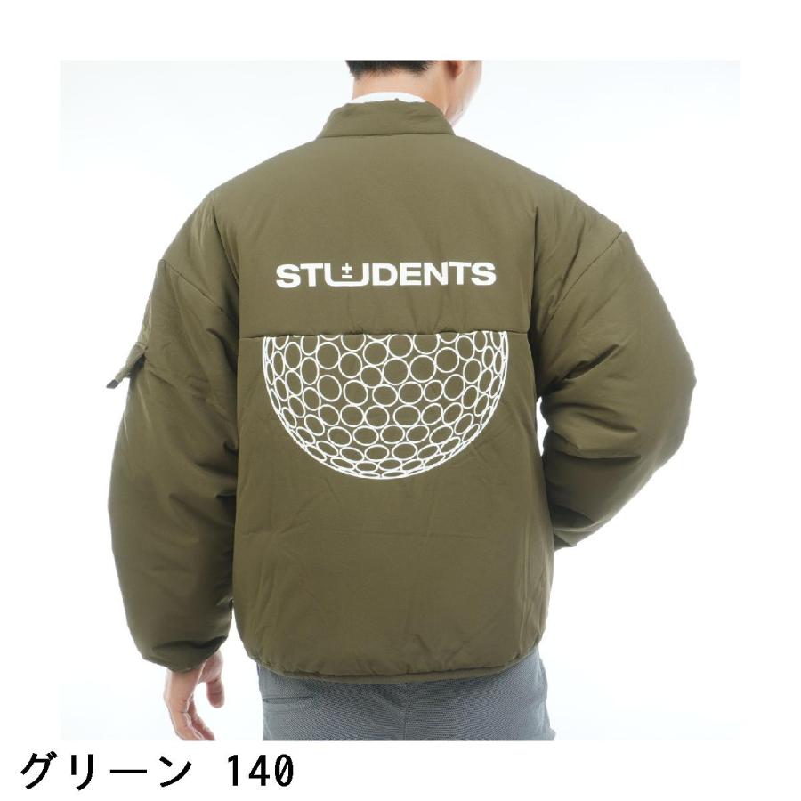 AWESOME STUDENTS golf 中綿ジャケット ゴルフウェア スチューデンツゴルフ Students Golf 中綿ジャケット : GDOゴルフ
