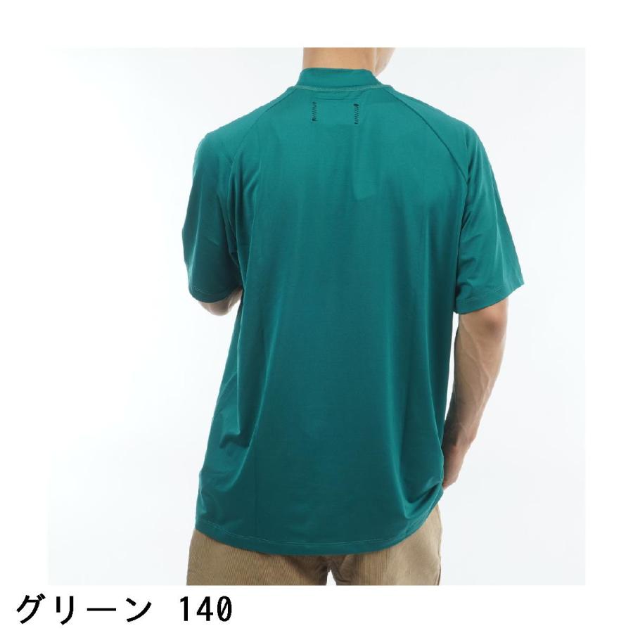 パブリックドリップ Public Drip 半袖モックネックシャツ : GDOゴルフ
