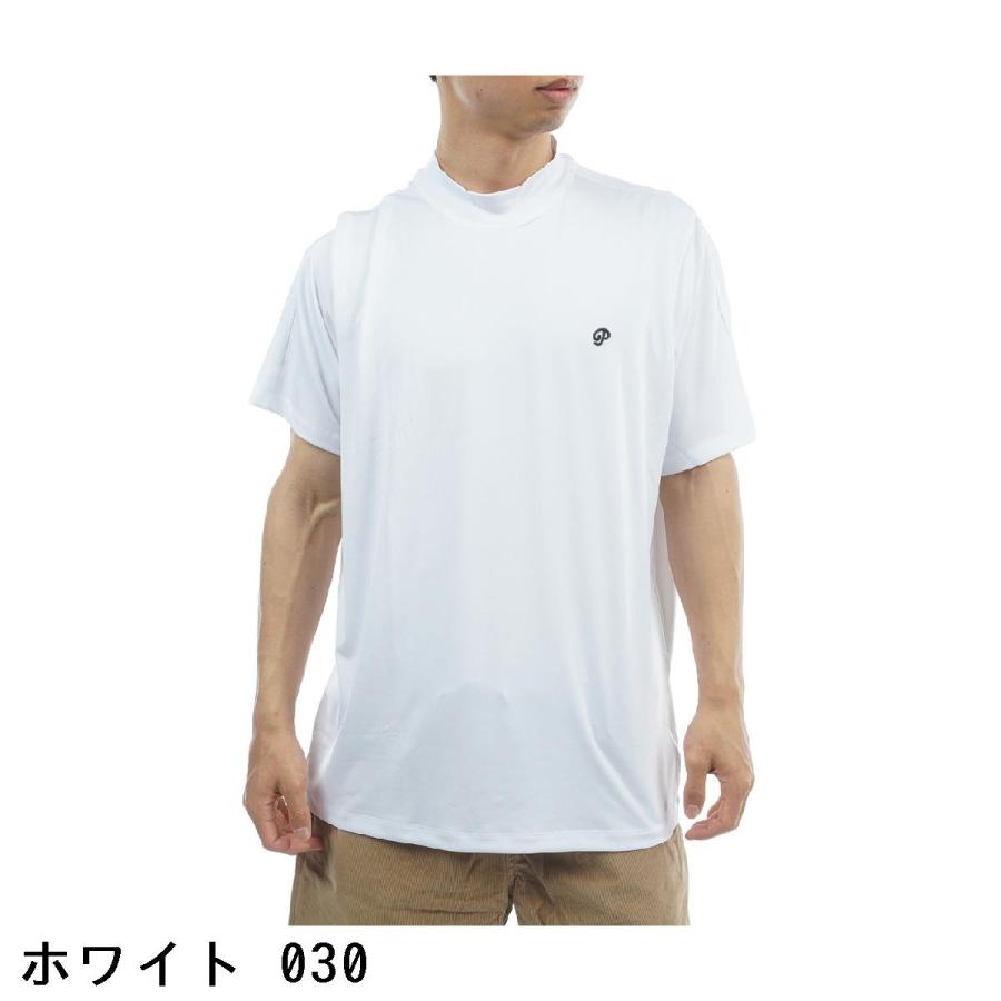 パブリックドリップ Public Drip 半袖モックネックシャツ : GDOゴルフ