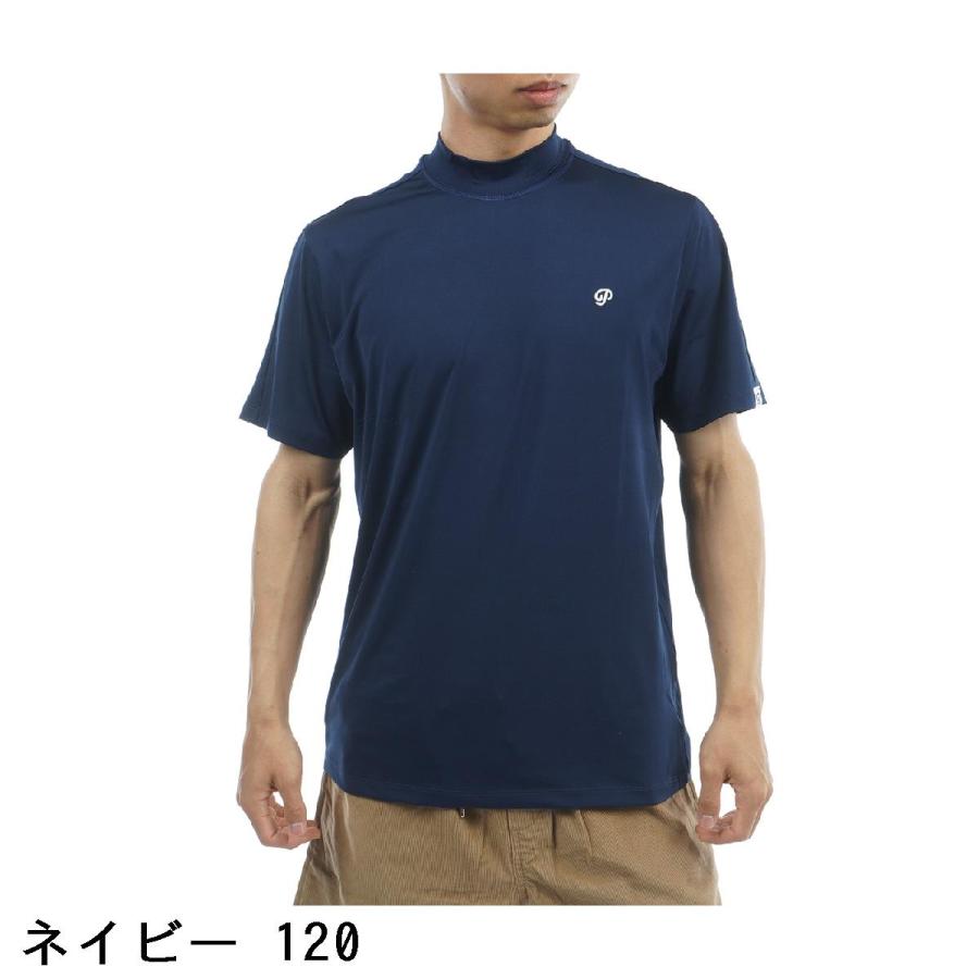 パブリックドリップ Public Drip 半袖モックネックシャツ : GDOゴルフ