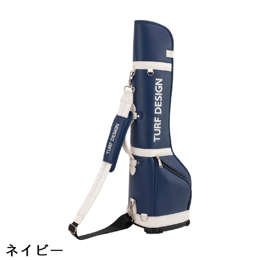 ゴルフ ミニキャディバッグ スタンド付き TURF DESIGN ターフデザイン TURF DESIGN 3WAY ミニキャディバッグ : GDOゴルフ