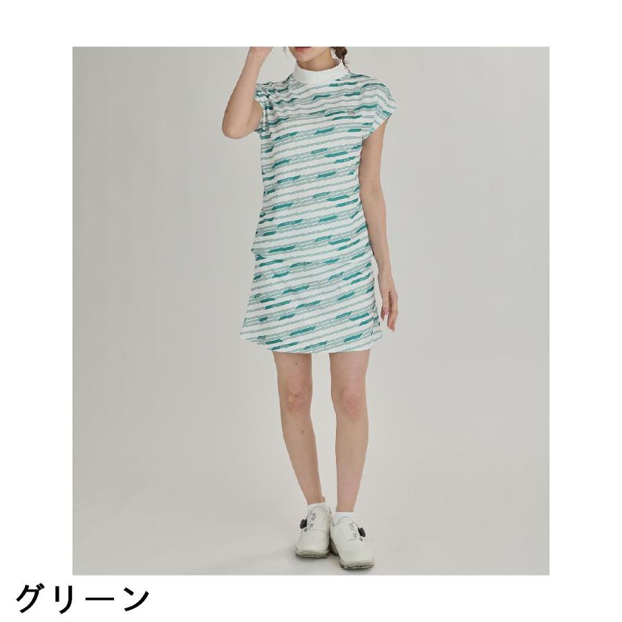 デルソルゴルフ DELSOL GOLF ロゴ総柄セットアップ レディス : GDO
