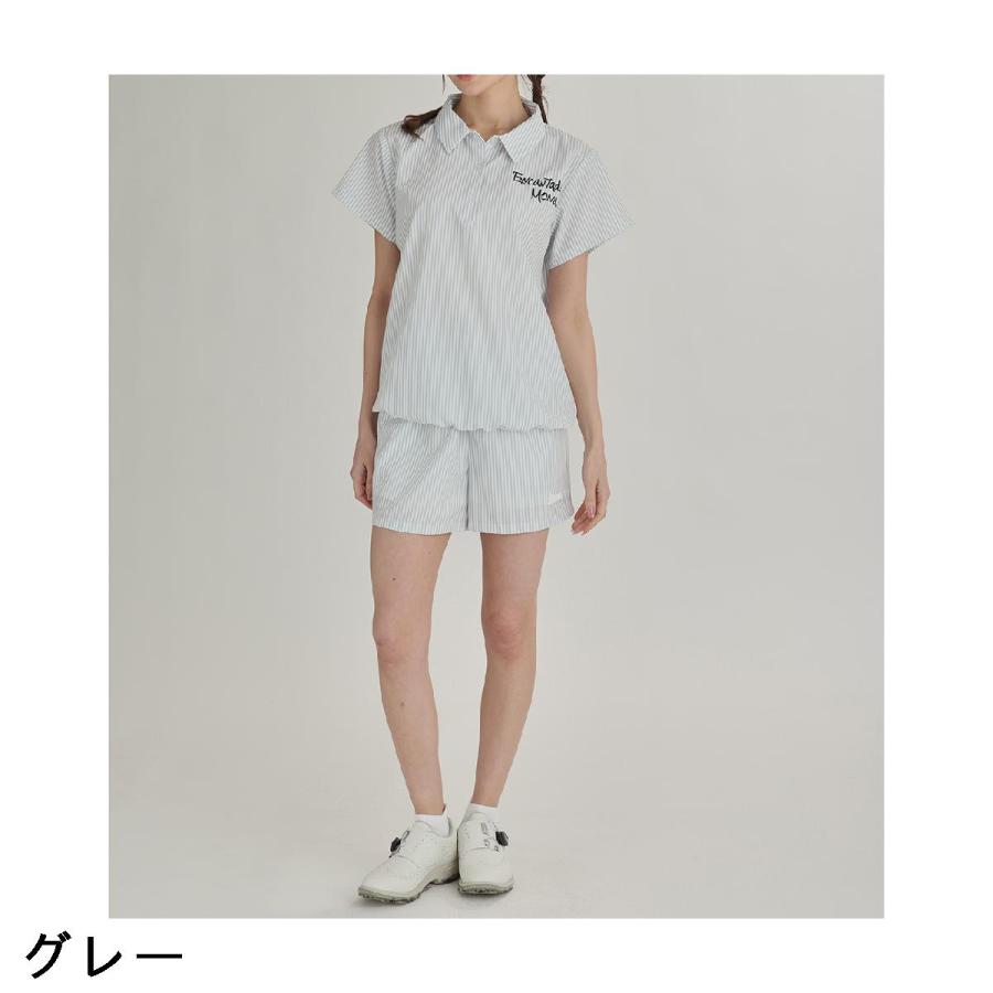 デルソルゴルフ DELSOL GOLF ストライプ柄セットアップ レディス : GDO