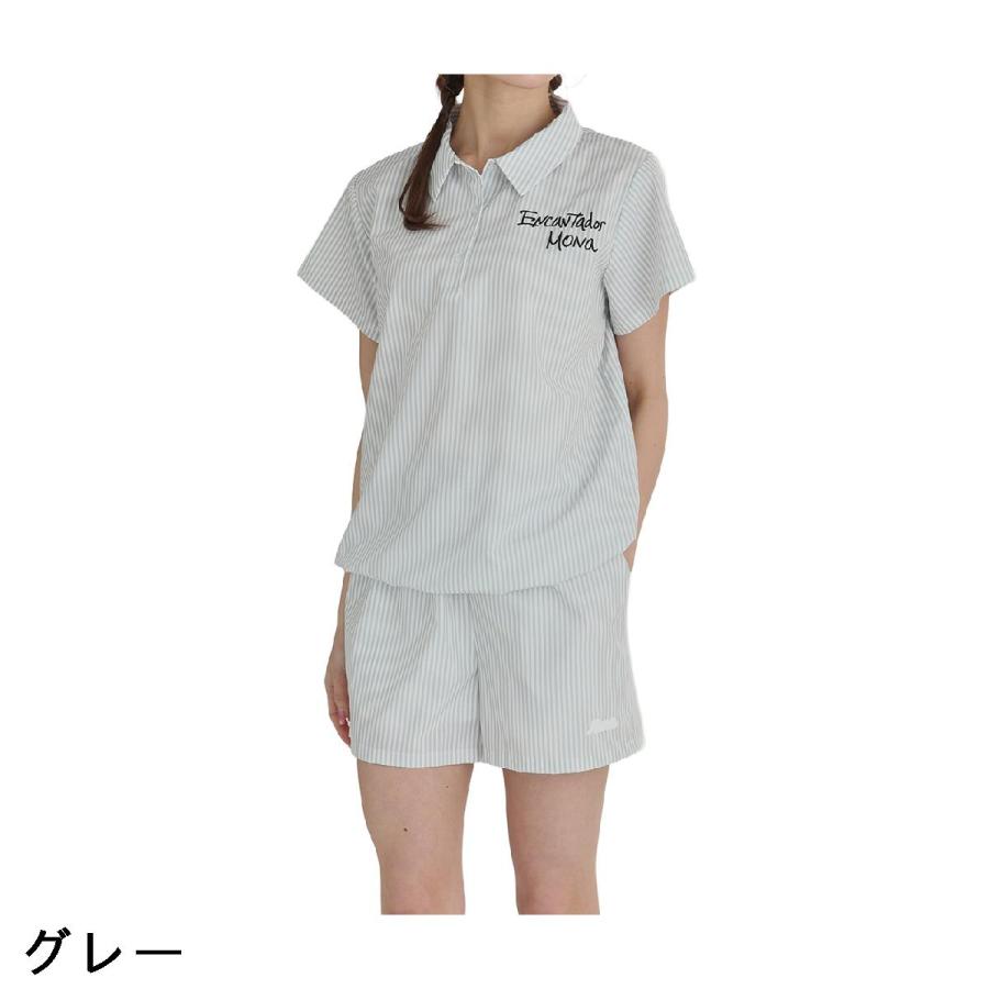 デルソルゴルフ DELSOL GOLF ストライプ柄セットアップ レディス : GDO