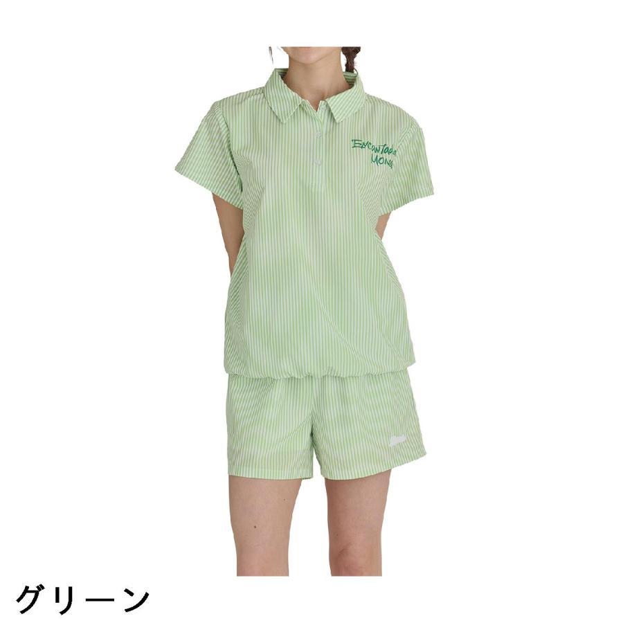 デルソルゴルフ DELSOL GOLF ストライプ柄セットアップ レディス : GDO