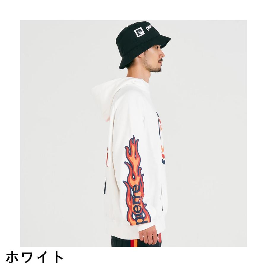 pierre cardin golf fire ゴルフ パーカー ホワイト XL ピエールカルダンゴルフ pierre cardin golf ロゴデザイン ファイヤー