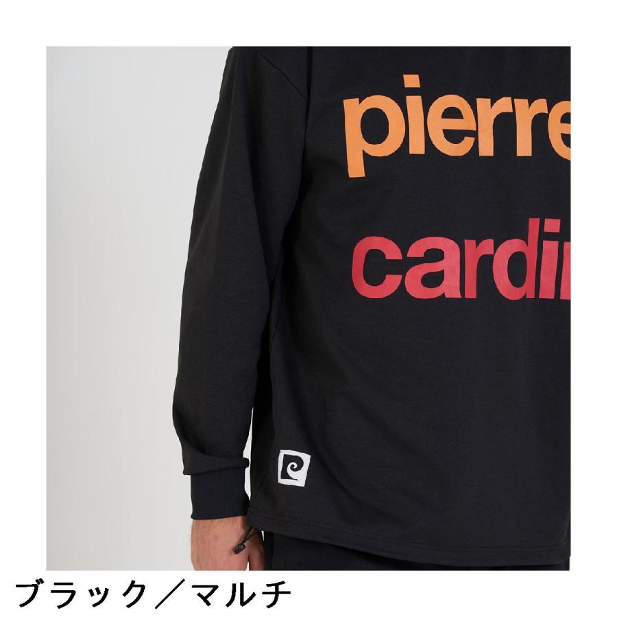 ピエールカルダンゴルフ ロゴ モックネック ピエールカルダンゴルフ pierre cardin golf ロゴデザイン 長袖モック
