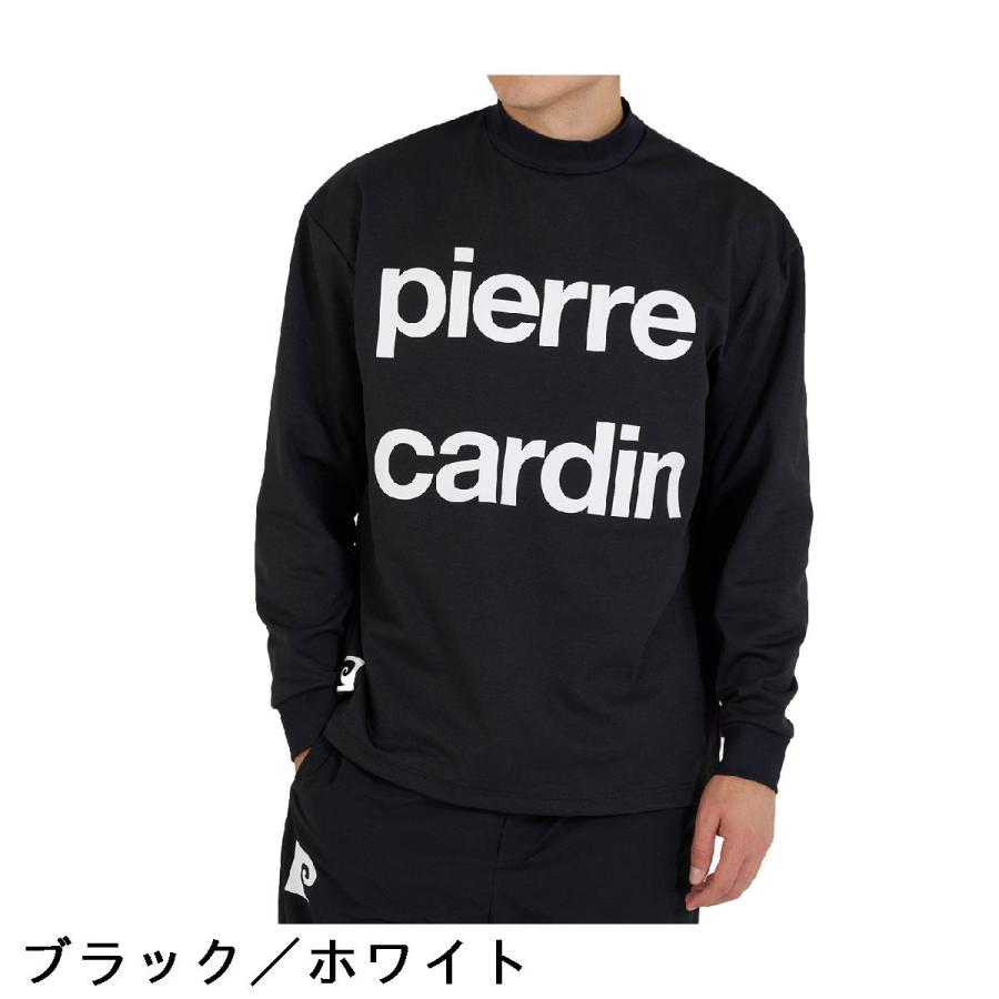 pierre cardin golf モックネックシャツSサイズ ピエールカルダンゴルフ pierre cardin golf ロゴデザイン 長袖モック
