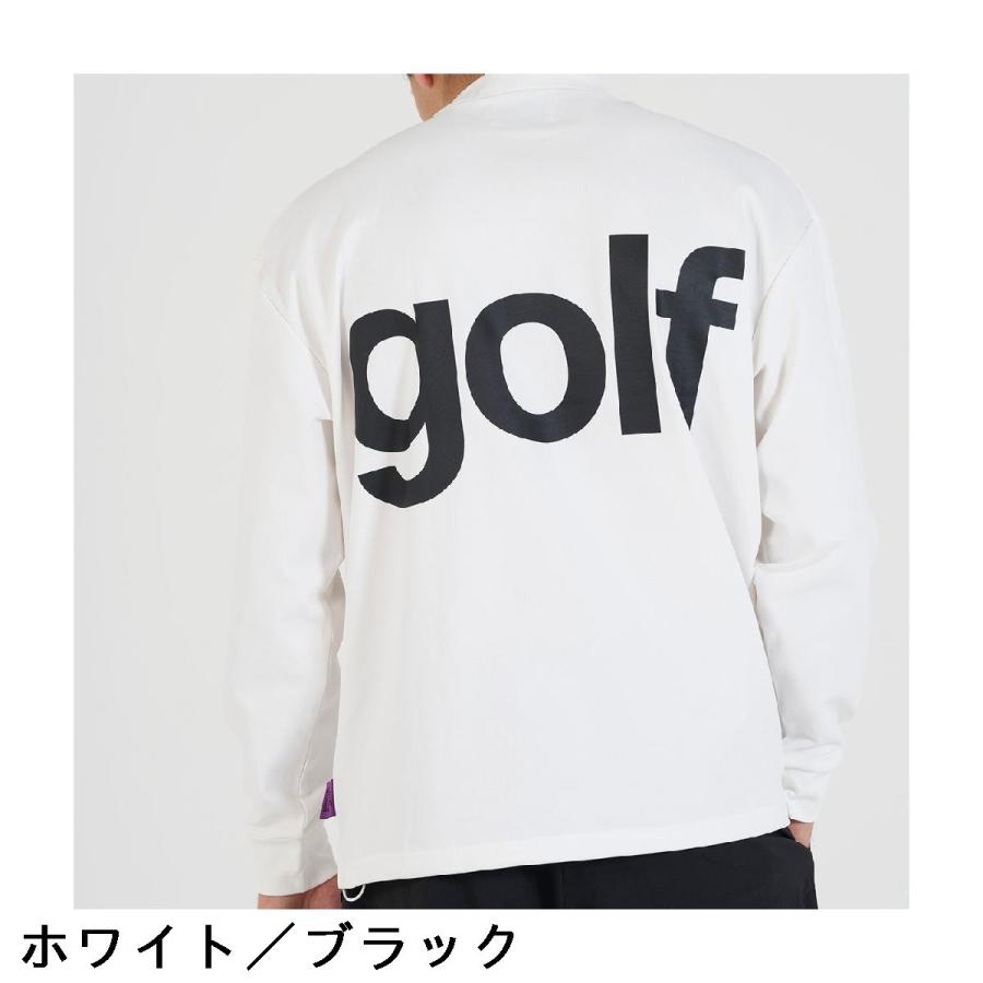 ピエールカルダンゴルフ pierre cardin golf ロゴデザイン 長袖モック