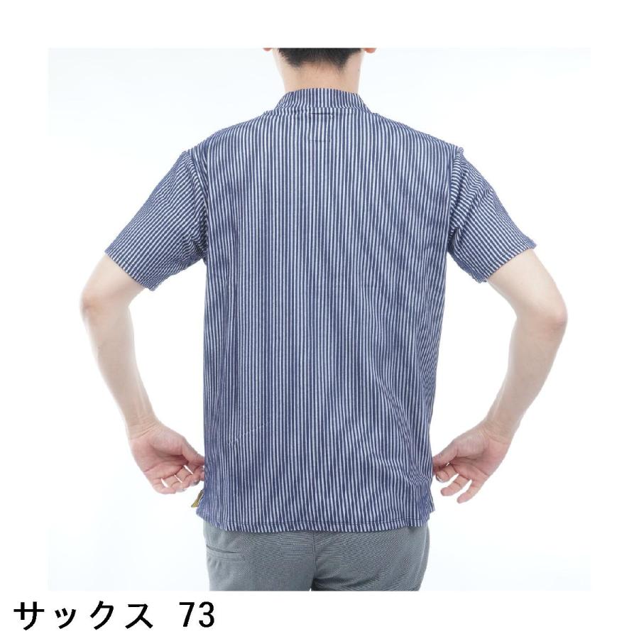 ゴールデンベア GB GOLF SPIKE モックネック半袖シャツ : GDOゴルフ