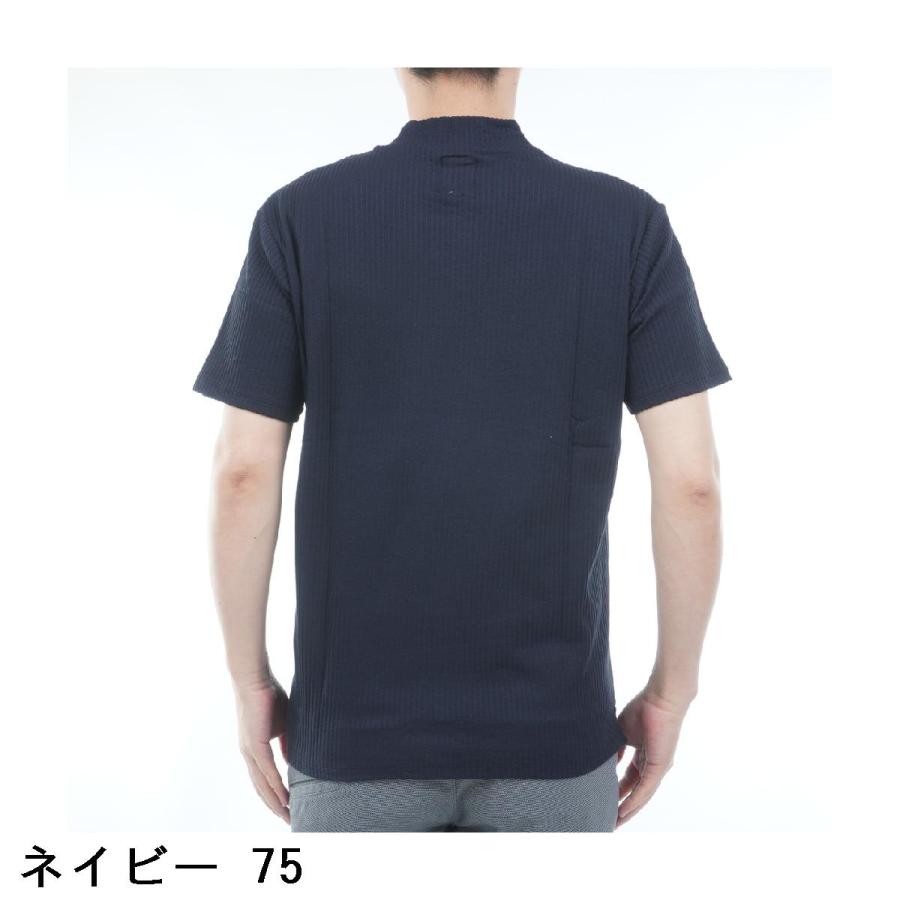 ゴールデンベア GB GOLF SPIKE モックネック半袖シャツ : GDOゴルフ