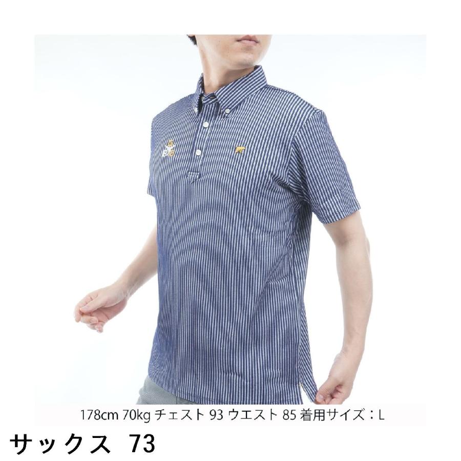 ゴールデンベア GB GOLF SPIKE 半袖ポロシャツ : GDOゴルフショップ
