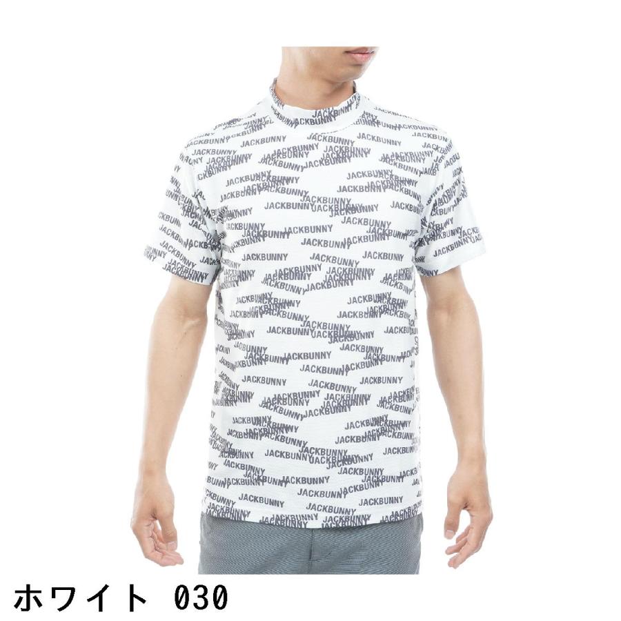 Jack Bunny!!（ジャックバニー） 差込 メッシュ モックネック半袖
