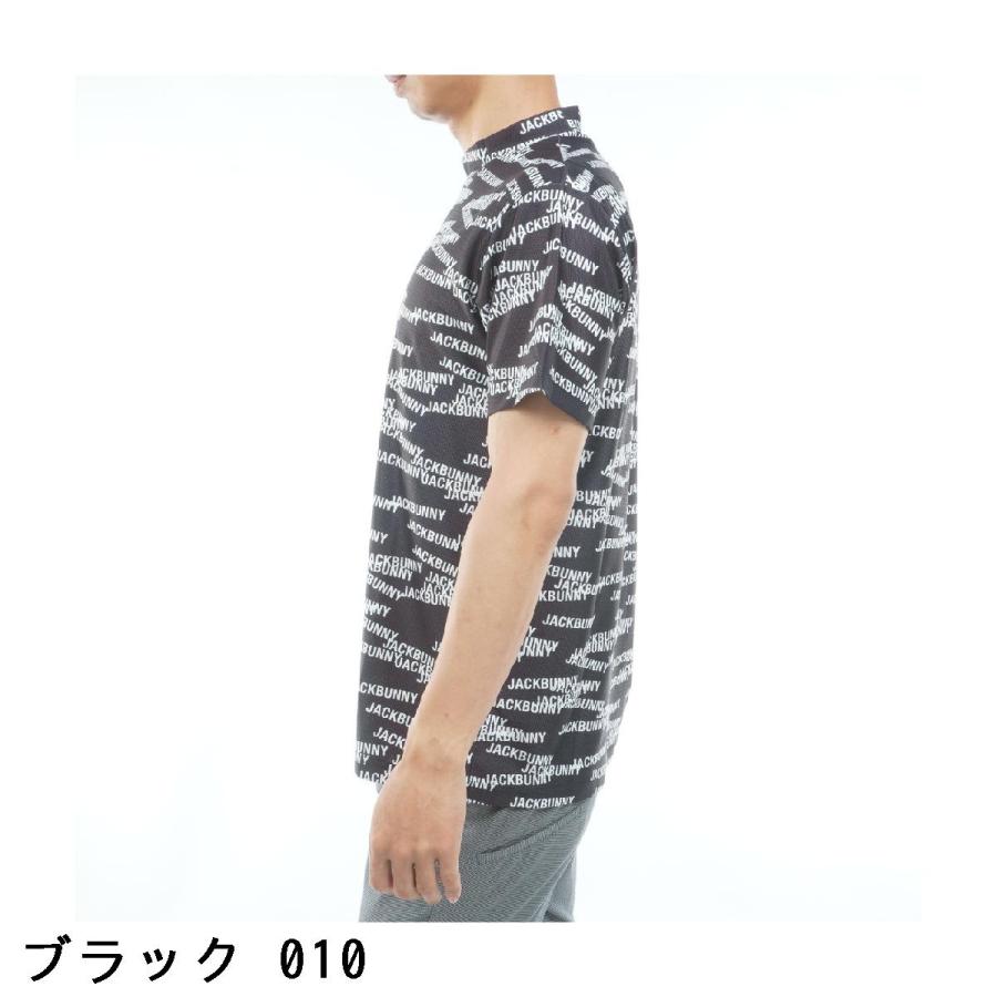 Jack Bunny!!（ジャックバニー） 差込 メッシュ モックネック半袖