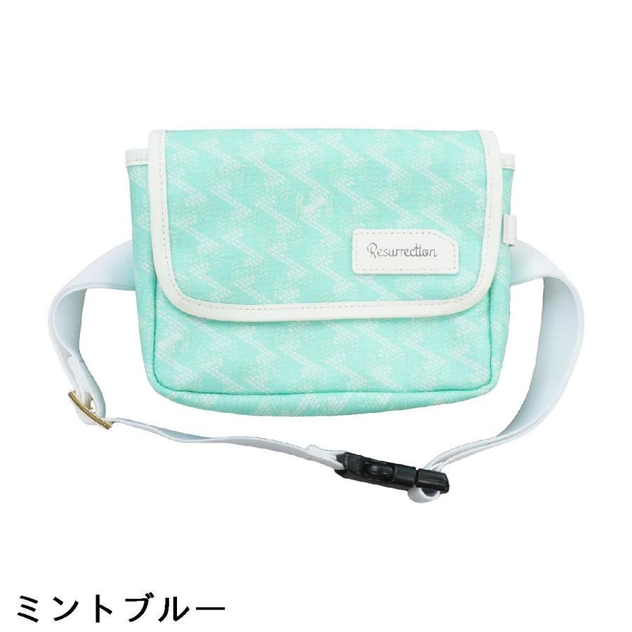【新品同様】レザレクション ウエストポーチ レザレクション Resurrection 丸山茂樹プロエディション アイクス