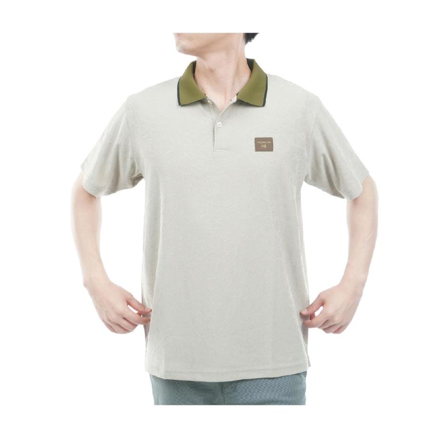 SY32 by SWEET YEARS GOLFメンズ 半袖ポロ　ベージュ エスワイサーティトゥ バイ スウィートイヤーズ SY32 by SWEET YEARS