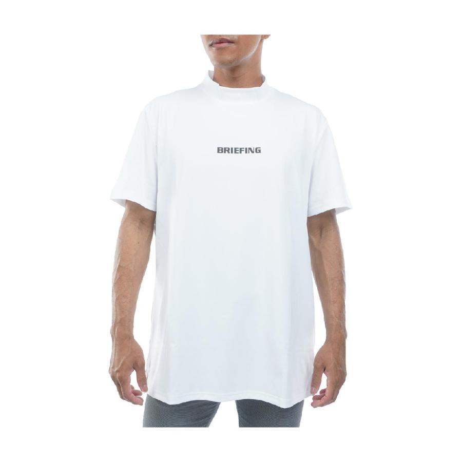 ブリーフィング BRIEFING カルビコ ハイネックシャツ M ゴールド 美品