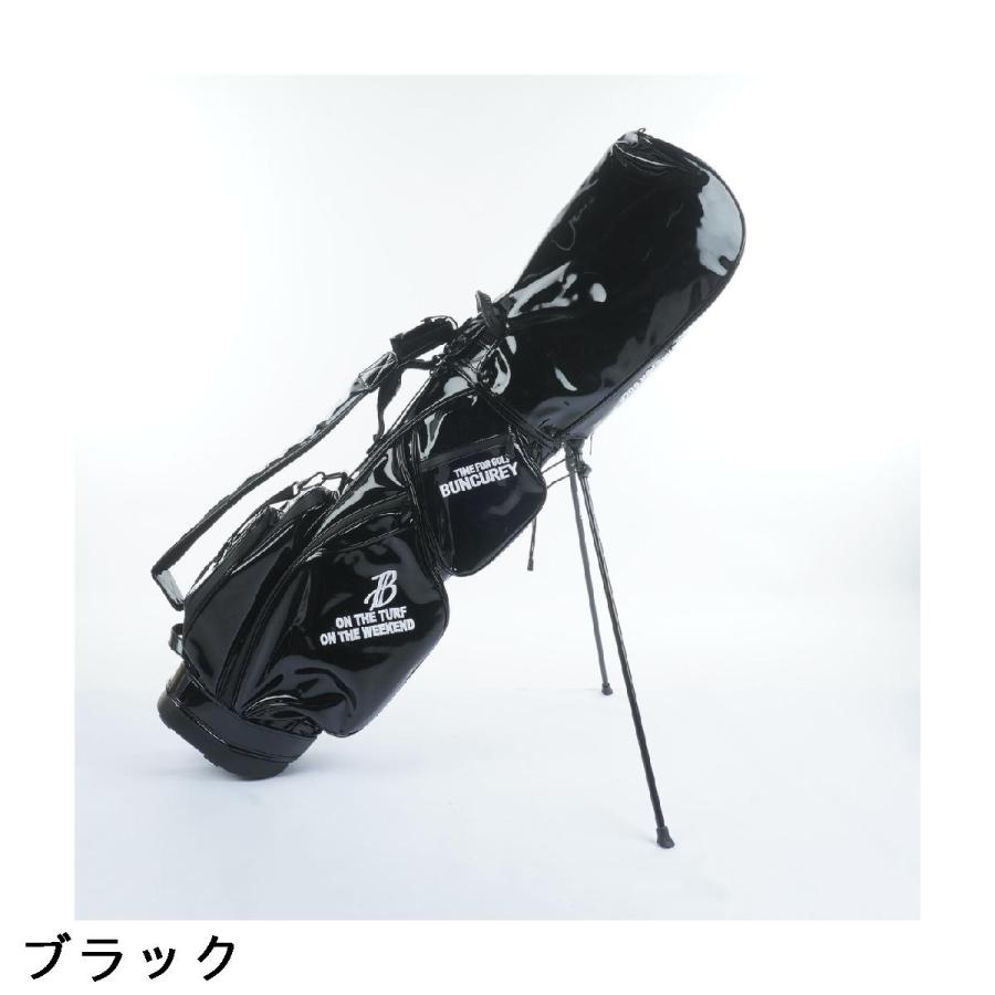 新品！BUNCUREY ゴルフバッグ キャディバッグ シルバー バンクレイ BUNCUREY スタンドキャディバッグ : GDOゴルフショップ