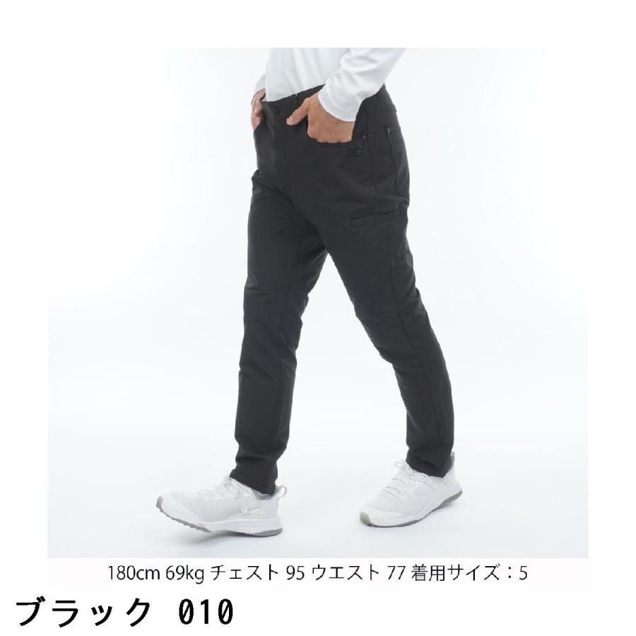 ニューバランス New Balance ストレッチ カルゼ裏起毛 テーパードロングパンツ | New Balance Golf | 04