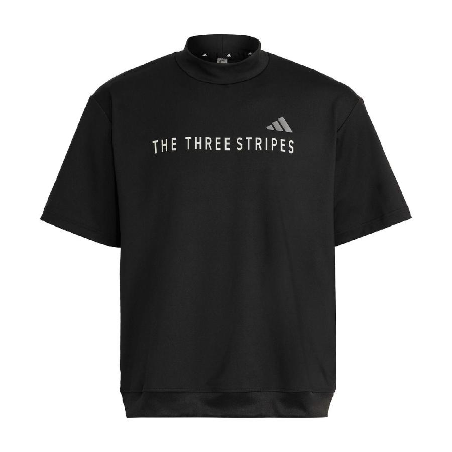adidas（アディダス） モックネック半袖シャツ : GDOゴルフショップ
