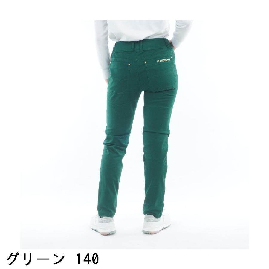 St ANDREWS セント・アンドリュース ストレッチ 起毛ジャカードパンツ