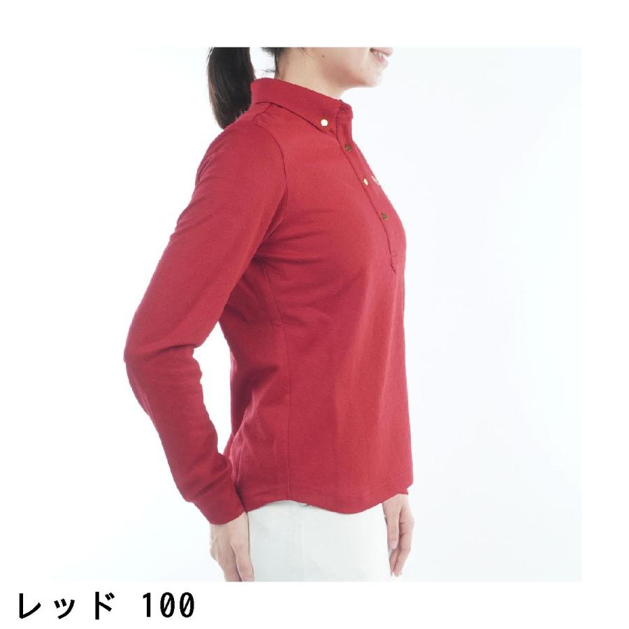 St ANDREWS セント・アンドリュース ロゴジャカード 長袖シャツ