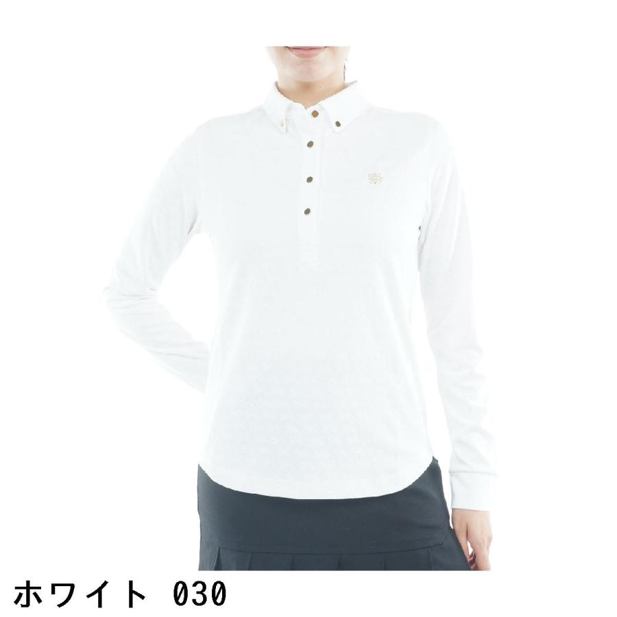 St ANDREWS セント・アンドリュース ロゴジャカード 長袖シャツ