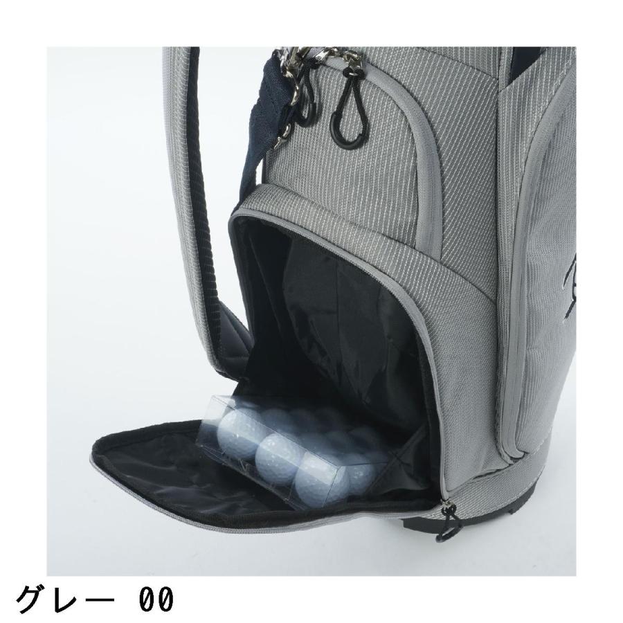 マンシングウェア　キャディバッグ　グラフィック　軽量　スタンド式 Munsingwear（マンシングウェア） 軽量 シューズ入れ拡張式 ステッチ