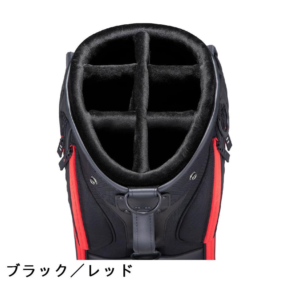 Titleist キャディバッグ ブラック レッド Titleist（タイトリスト） 限定ミッドサイズキャディバッグ : GDO